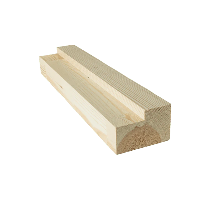 Keilgezinkte brettschichtverleimte Bauteile